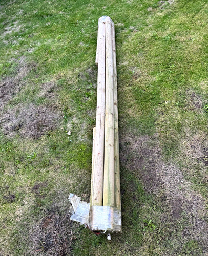 220cm pressure treated - 5x,