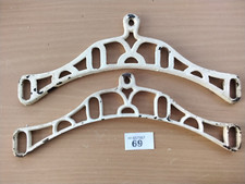 Shelia Maid style Cast Iron 14.75"Long Laundry Dryer  brackets   stamped ( 80 )