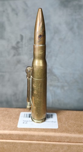 Large wwii trench art bullet - art,