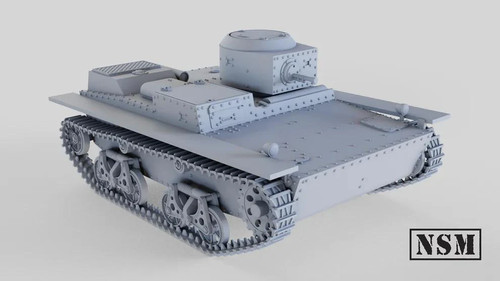 Wwii soviet amphibious - t-38,