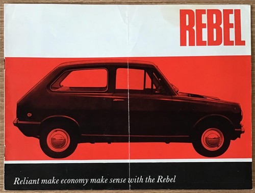Reliant rebel saloon car - reliant,
