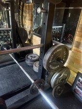 Squat Rack Heavy-Duty Steel Frame Commercial Grade