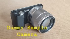 Sony NEX5 Dummy Sample  Camera with Dummy Lens.