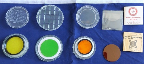 Vintage camera filter job - job, lot