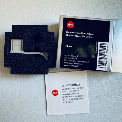Excellent leica thumb support - leica,