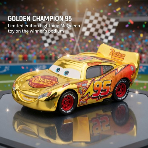 Disney pixar cars gold - pixar,