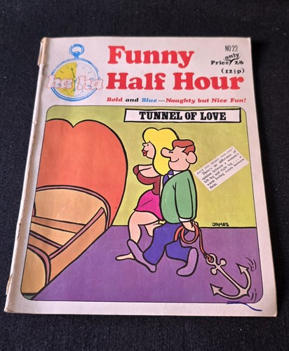 Vintage funny half - vintage,