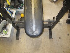 Marcy bar bell bench with hand