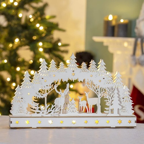 Candle bridge wooden - wooden, 9