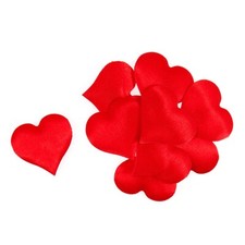2 pk Trimits Satin Hearts: Padded: Red: Pack of 24: Decorations Crafts Occasions