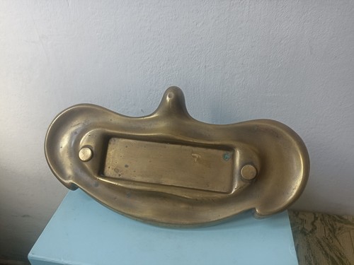Art nouveau brass door - nouveau,