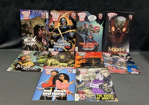 2000 judge dredd comics - 2000,