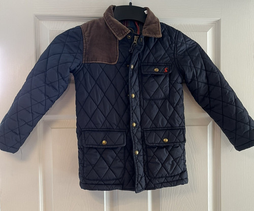 Joules quilted padded navy - quilted,