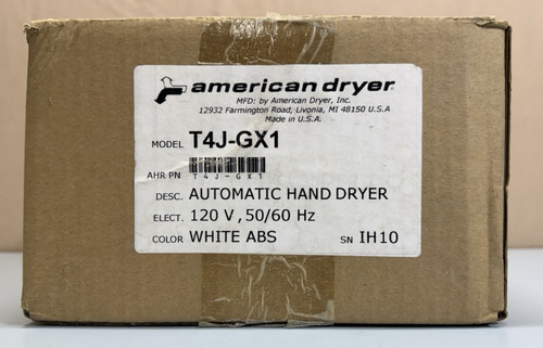 American dryer t4j gx1 - dryer, t4j-gx1