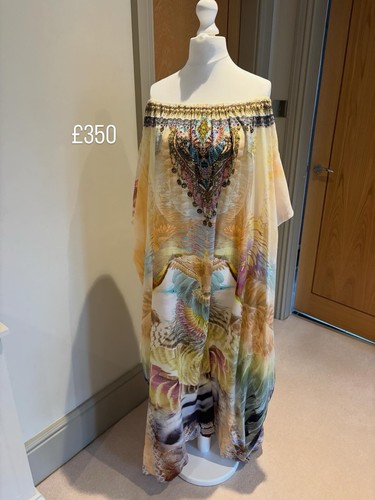 Beautiful silk camilla kaftan - beautiful,