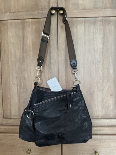Vintage black chloe handbag - chloe,