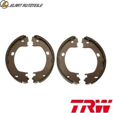 Brake shoe set parking brake