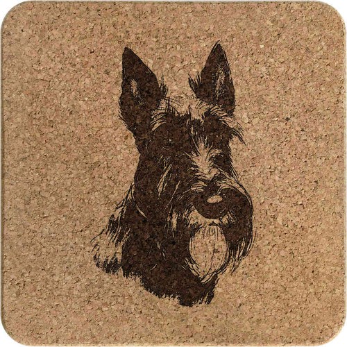 Scottish terrier portrait - terrier, portrait'
