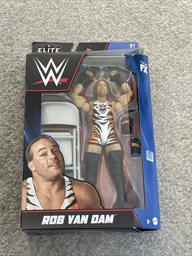 Mattel wwe rob van dam - dam, elite