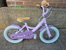 Raleigh Molli 14" bike Purple
