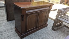 Antique Chiffonier sideboard with key cupboard shelf and long drawer UE290626B
