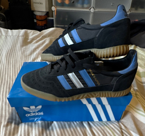 Adidas indoor super black - indoor, blue