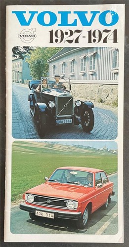 Volvo car history publicity - history,