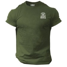 Vikings Skull T Shirt Small