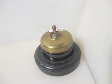 Vintage Brass & Ceramic Light Switch Old Dolly Toggle Art Deco Antique Plinth