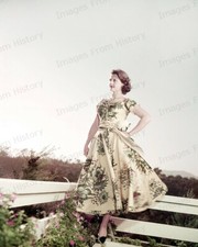 8x10 Print Angela Lansbury Beautiful Color Fashion Portrait #ALAB