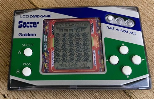 Gakken soccer vintage 1983 - soccer,