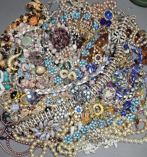Job lot broken vintage costume - lot,