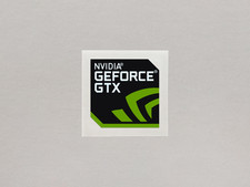 NVIDIA GeForce GTX Sticker
