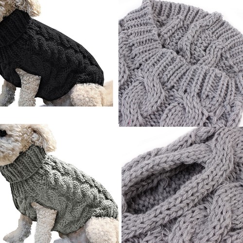 Winter knitted puppy - puppy, dog