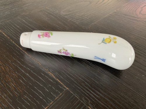 Meissen porcelain handle - porcelain,