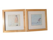 2 framed Sam Toft prints Mr
