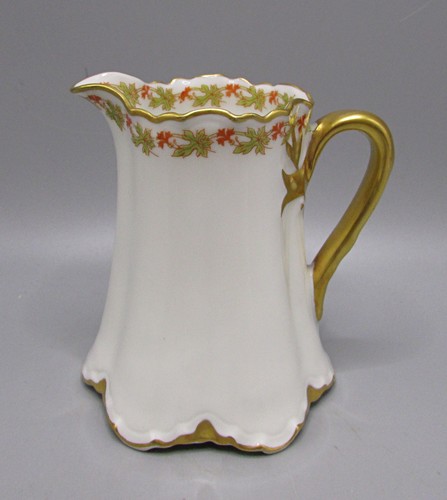 Haviland creamer red - haviland,