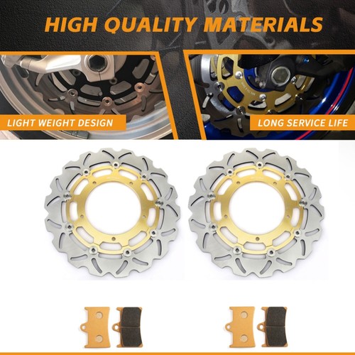 Front brake discs pads for - front,