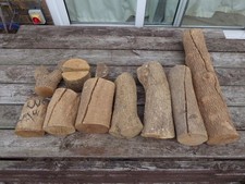 Woodturning Blanks - Joblot of 11 English Boxwood Timber Blanks
