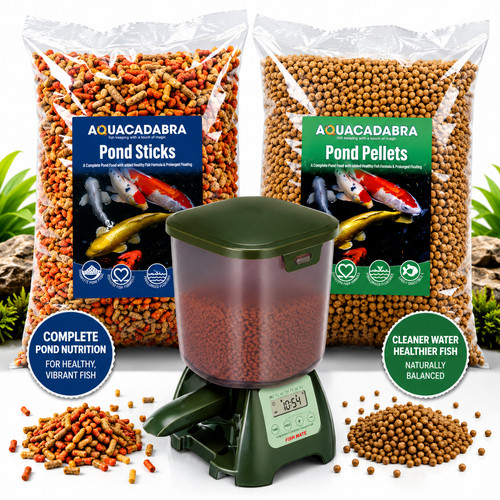 Aquacadabra pond food - pond,