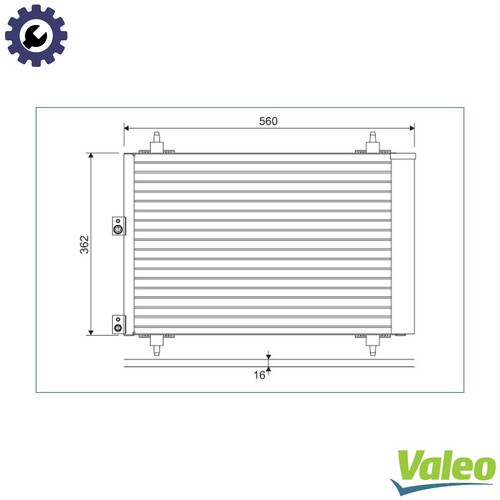 Condenser air conditioning - air,