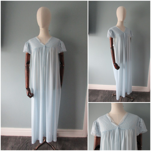 Vintage nightgown 1950s - vintage,