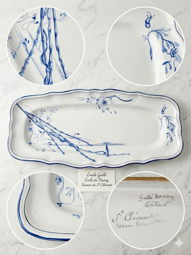 Art nouveau asparagus - asparagus, serving