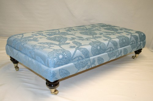 Custom footstool bed end - footstool,