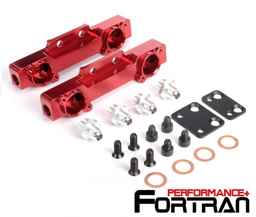 High flow fuel rail - rail, kit
