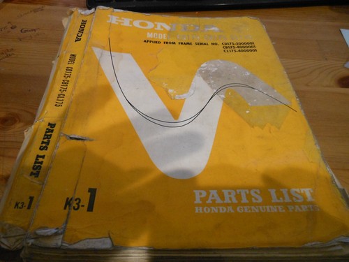 Honda oem model cd175 - ,