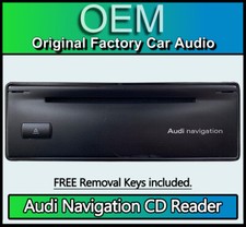 Audi TT 8N Sat Nav Navigation unit GPS CD drive reader 4B0919887E 7612002007