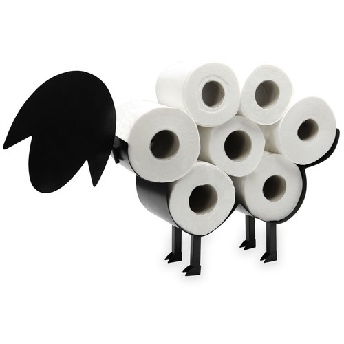 Toilet roll holder sheep free - roll,