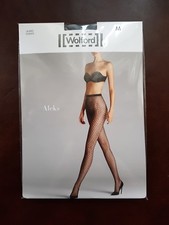 NEW Wolford Tights Aleks Black