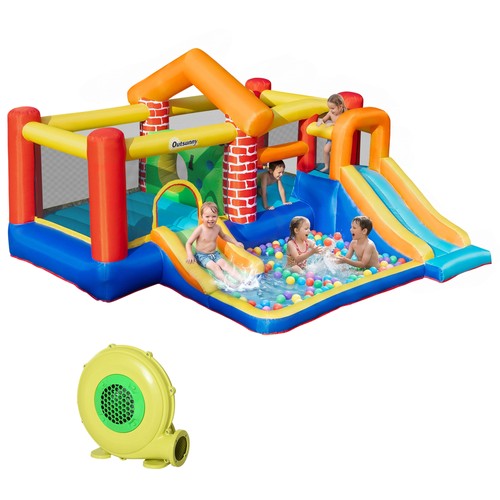 Outsunny kids bouncy - outsunny, castle